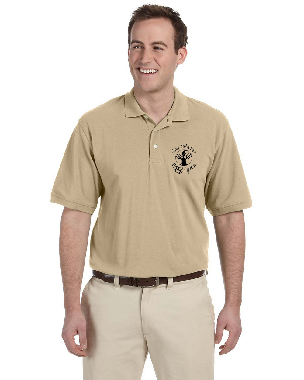 Saltwater Hooligan Cotton poly blend polo T-shirts